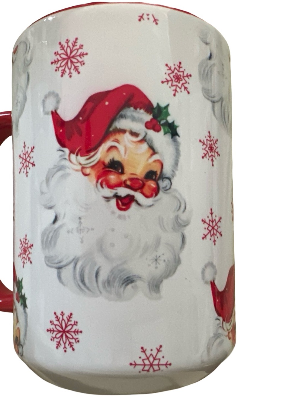 Adorable vintage Santa mug